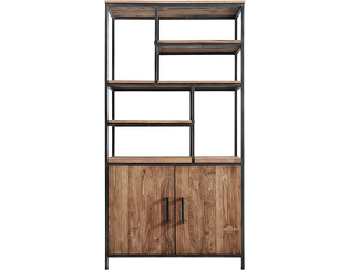 Vakkenkast Romaro (98 Cm) teak mix rough